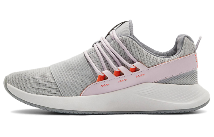 (Women) Under Armour Charged Breathe Lace 'Grey Pink' 3022584-104