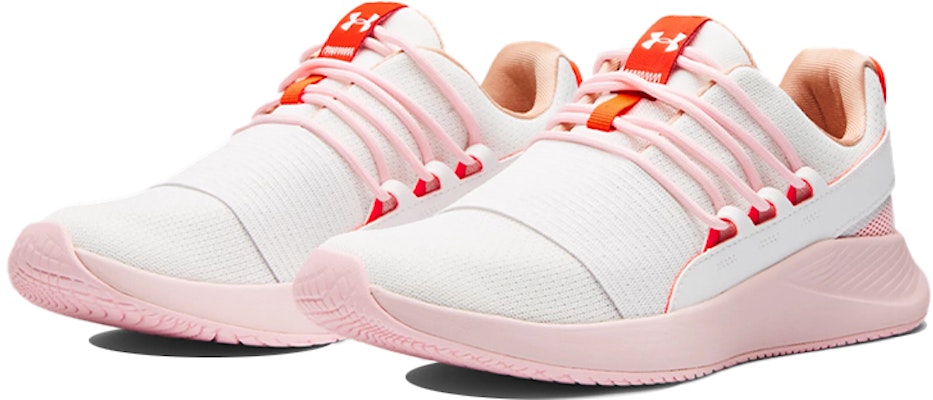 (W) 언더아머 차지드 브리스 레이스 운동화 (핑크/화이트) 3022584-106 Lookbook (W) 언더아머 차지드 브리스 레이스 운동화 (핑크/화이트) 3022584-106