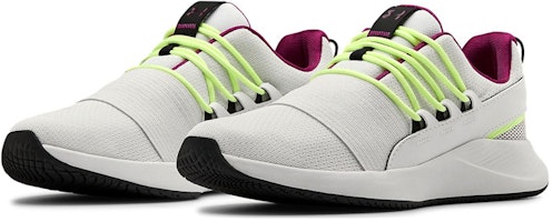 (W) 安德玛 Charged Breathe 系带白色运动鞋 3022584-107 Lookbook (W) 安德玛 Charged Breathe 系带白色运动鞋 3022584-107