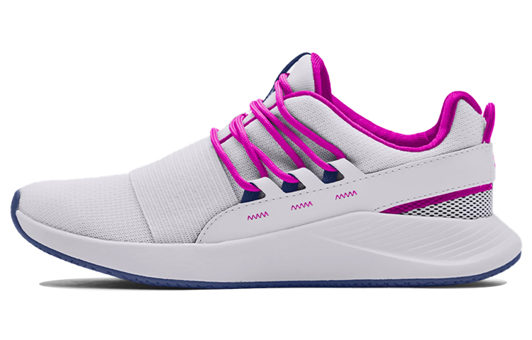 (Women) Under Armour Charged Breathe Lace 'White Purple' 3022584-108