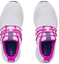 Shop (W) UAチャージドブリーズ レース 白/紫 3022584-108