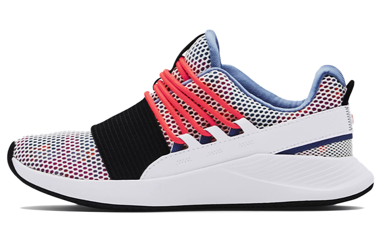 (Women) Under Armour Charged Breathe Lace 'White Red Blue' 3024631-400