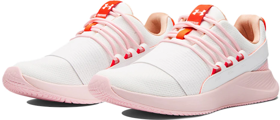 (W) Under Armour Charged Breathe Lace Sportschoenen Roze/Wit 3022584-106 Lookbook (W) Under Armour Charged Breathe Lace Sportschoenen Roze/Wit 3022584-106