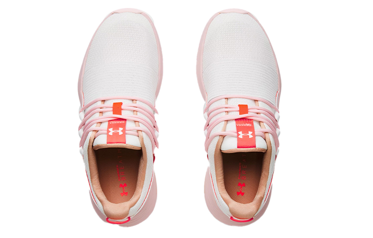 Shop (W) Under Armour Charged Breathe Lace Sportschoenen Roze/Wit 3022584-106