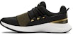 (W) Under Armour Charged Breathe Metallic Kasut Sukan Hitam 3023848-001