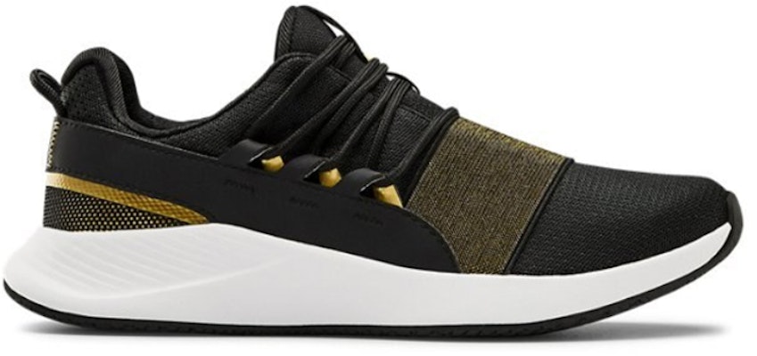 (W) Sepatu Olahraga Wanita Under Armour Charged Breathe Metallic Hitam 3023848-001 Order (W) Sepatu Olahraga Wanita Under Armour Charged Breathe Metallic Hitam 3023848-001