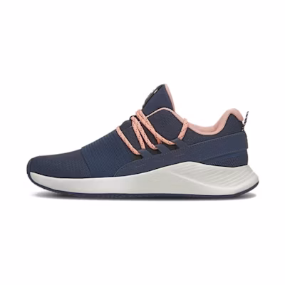 (W) UA Charged Breathe Running Shoes Blue