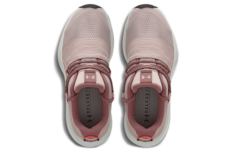 (W) UA Charged Breathe Running Shoes Pink/Red 圖 3