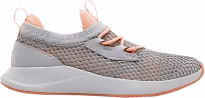 (Women) Under Armour Charged Breathe SMRZD 'Halo Grey Peach' 3022585-105 (Women) Under Armour Charged Breathe SMRZD 'Halo Grey Peach' 3022585-105