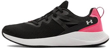 (Women) Under Armour Charged Breathe Trainer 2 Running Shoes Black/Pink 3023012-001 (Women) Under Armour Charged Breathe Trainer 2 Running Shoes Black/Pink 3023012-001