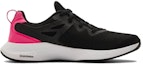 Order (W) Under Armour Charged Breathe Trainer 2 Kasut Lari Hitam/Merah Jambu 3023012-001