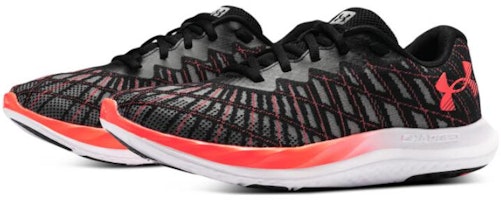 Under Armour Charged Breeze 2 減震防滑耐磨 低筒 跑步鞋 女款 黑紅 Lookbook Under Armour Charged Breeze 2 減震防滑耐磨 低筒 跑步鞋 女款 黑紅