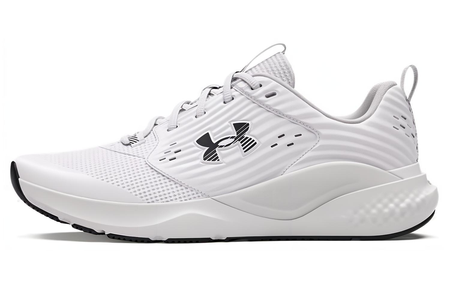 (Women) Under Armour Charged Commit 4 'White Distant Grey' 3026728-100