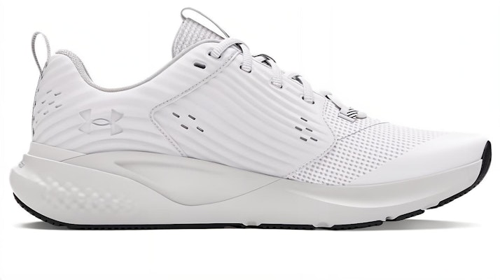 (Women) Under Armour Charged Commit 4 'White Distant Grey' 3026728-100 Order (Women) Under Armour Charged Commit 4 'White Distant Grey' 3026728-100