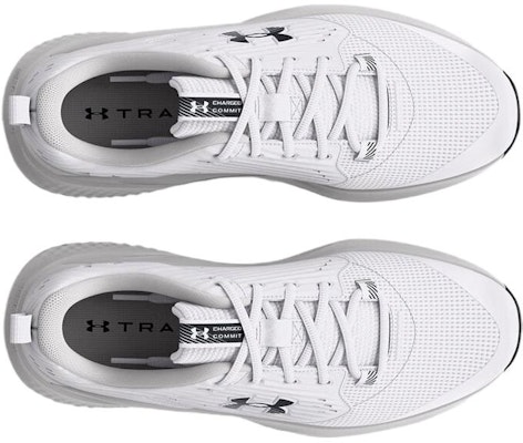 (Women) Under Armour Charged Commit 4 'White Distant Grey' 3026728-100 Shop (Women) Under Armour Charged Commit 4 'White Distant Grey' 3026728-100