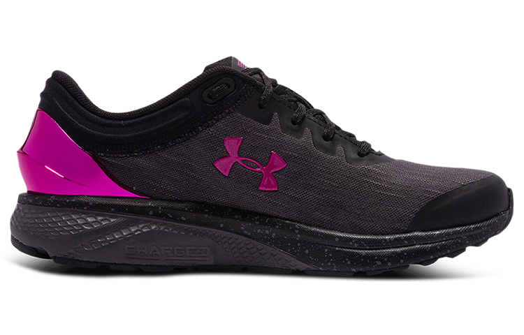 Order (W) Under Armour Charged Escape 3 EVO Chrm Hitam/Ungu 3024624-001