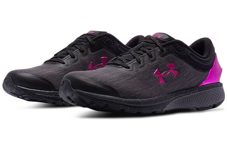 Lookbook (W) Under Armour Charged Escape 3 EVO Chrm Hitam/Ungu 3024624-001