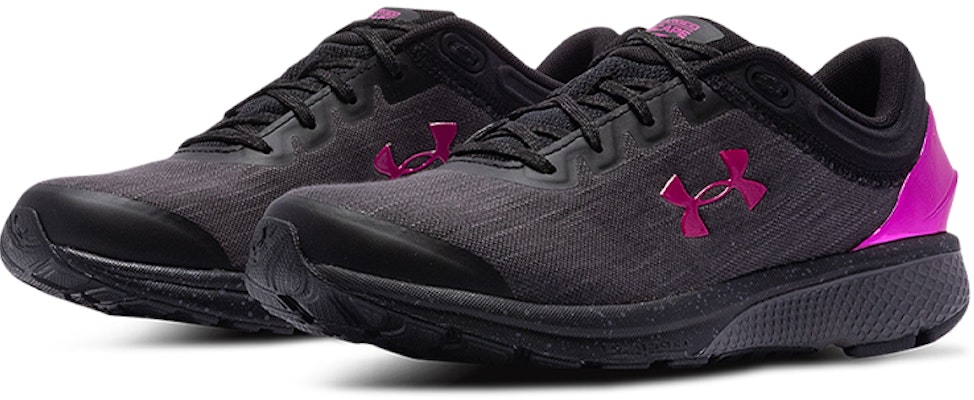 (W) Under Armour Charged Escape 3 EVO Chrm Hitam/Ungu 3024624-001 Lookbook (W) Under Armour Charged Escape 3 EVO Chrm Hitam/Ungu 3024624-001