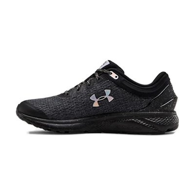 (W) UA Charged Escape 3 Sports Shoes Black