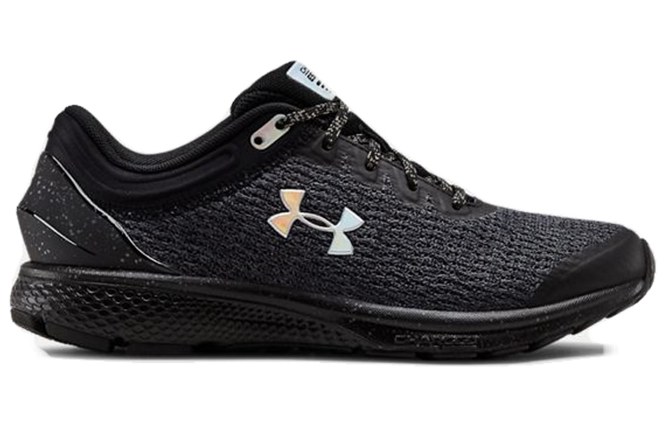 (W) UA Charged Escape 3 Sports Shoes Black 圖 2