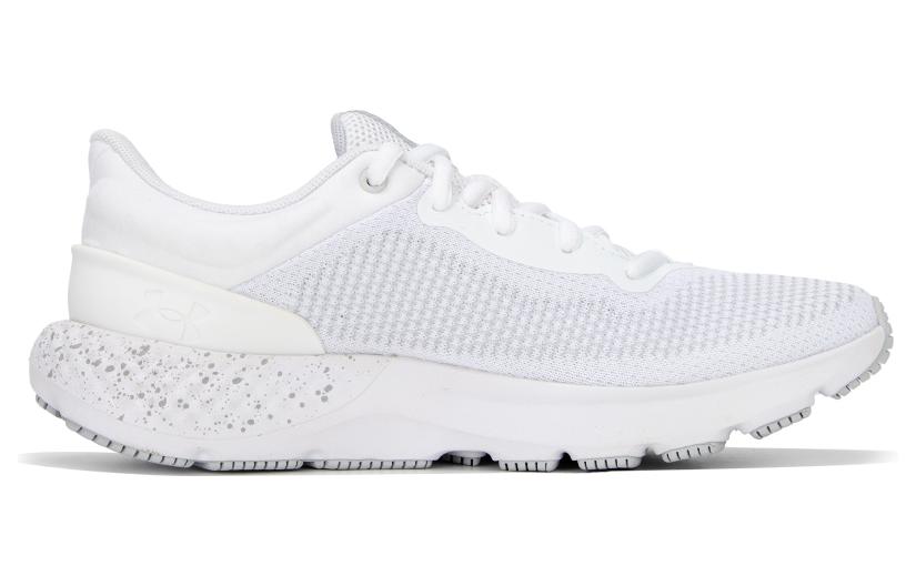 Order (Women) Under Armour Charged Escape 4 Knit 'White Mod Gray' 3026526-102