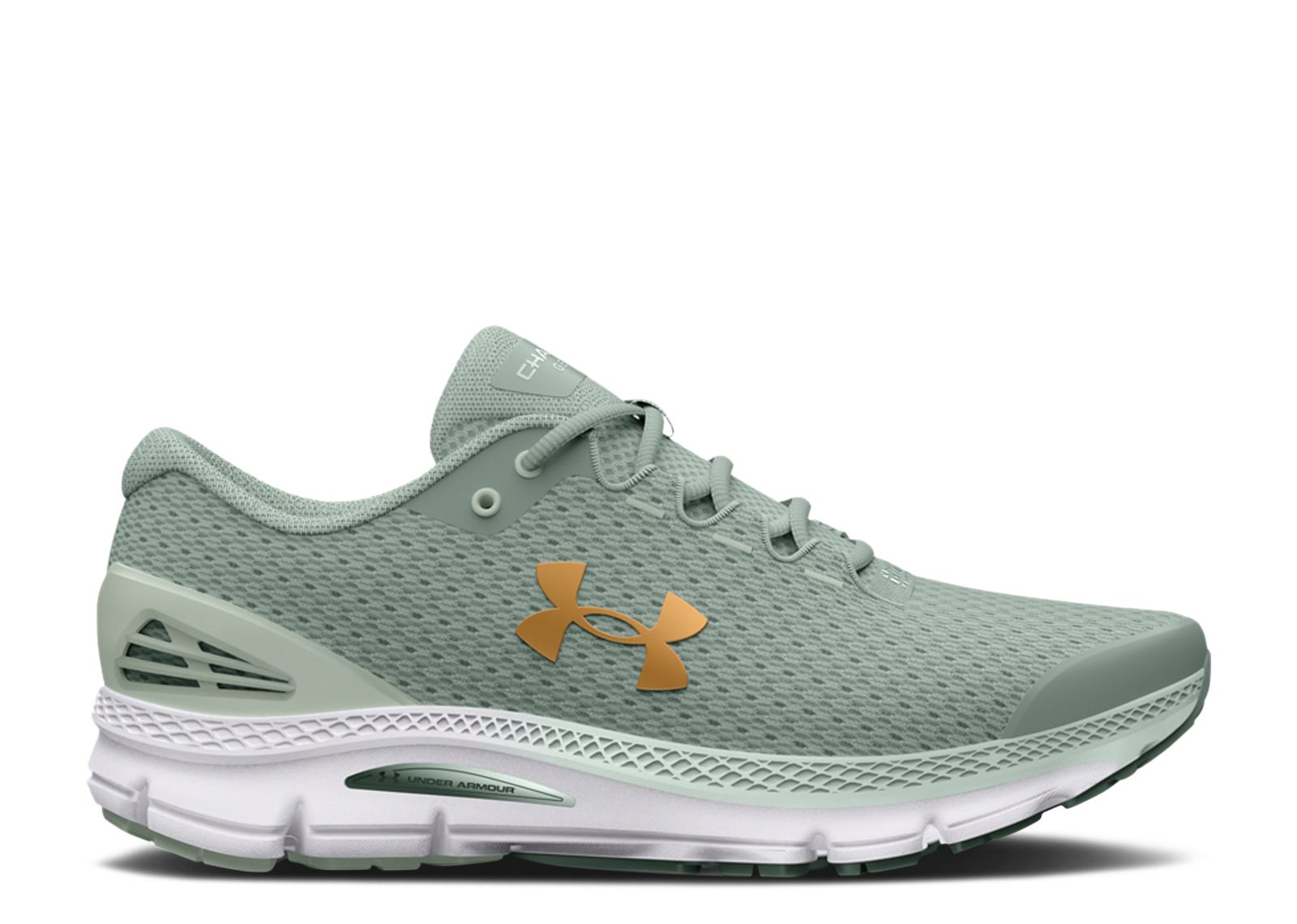 (Women) Under Armour Charged Gemini 'Opal Green Light Copper' 3026500-300