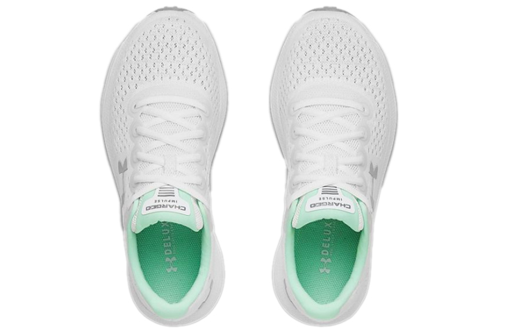 Shop (W) Under Armour Charged Impulse 'Blanco Verde' 3021967-103