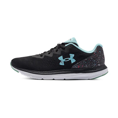(W) UA Charged Impulse 2 'Black Blue Speckled'