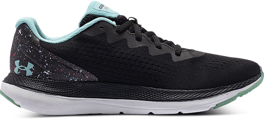 (W) Under Armour Charged Impulse 2 'Hitam Biru Bercorak' 3024613-002 Order (W) Under Armour Charged Impulse 2 'Hitam Biru Bercorak' 3024613-002