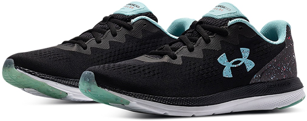 (Women) Under Armour Charged Impulse 2 'Black Blue Speckled' 3024613-002 Lookbook (Women) Under Armour Charged Impulse 2 'Black Blue Speckled' 3024613-002