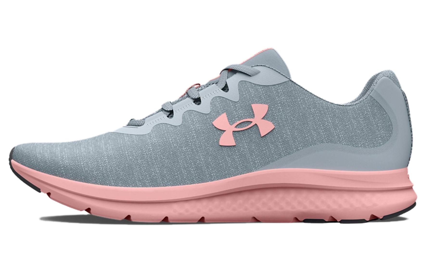 (Women) Under Armour Charged Impulse 3 'Grey Pink' 3026686-101