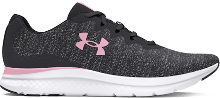 (Women) Under Armour Charged Impulse 3 Knit Running Shoes Black 3026686-104 (Women) Under Armour Charged Impulse 3 Knit Running Shoes Black 3026686-104