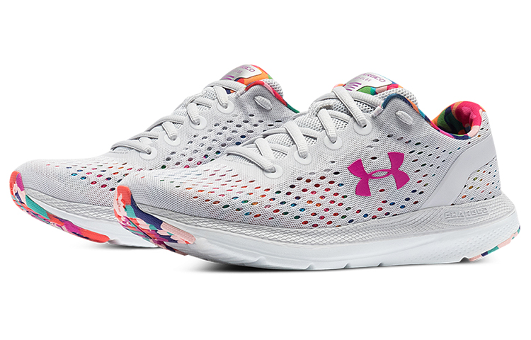 Lookbook (W) Under Armour Charged Impulse Floral Gris ''Grey'' 3024264-100
