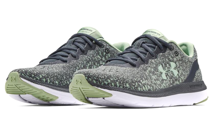 Lookbook (Women) Under Armour Charged Impulse Knit 'Breathable Comfort Green Low-Top Running' 3022603-104