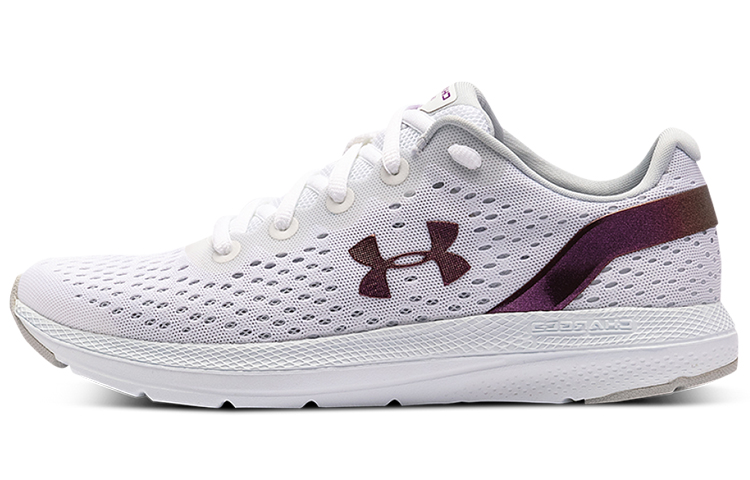 Buy (W) Under Armour Charged Impulse Shft Baskets Blanc/Violet Sports Femme 3024444-100