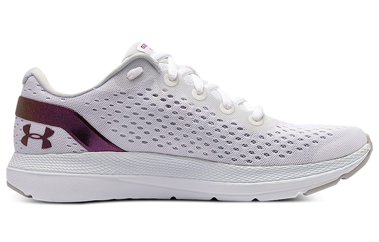 Order (W) Under Armour Charged Impulse Shft Baskets Blanc/Violet Sports Femme 3024444-100
