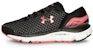 (W) Under Armour Charged Intake 2 'Hitam Merah Jambu' 3020907-001