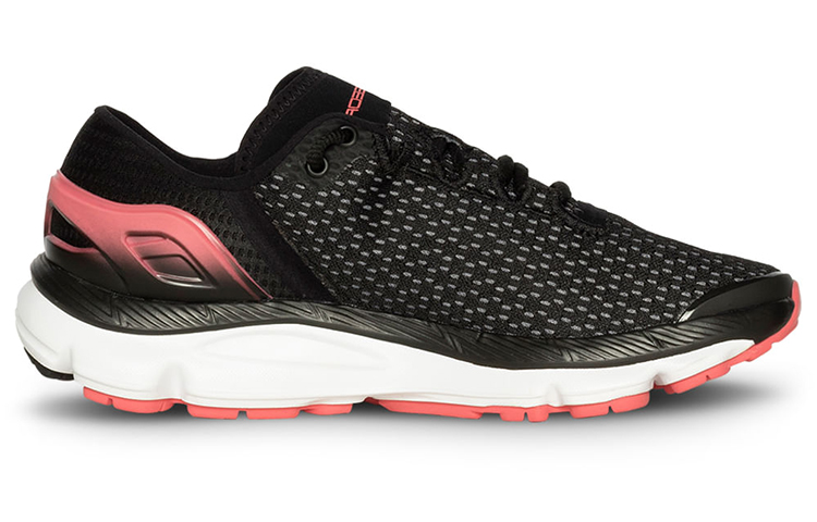 Order (W) Under Armour Charged Intake 2 'Hitam Merah Muda' 3020907-001