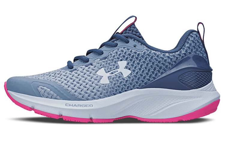 (Women) Under Armour Charged Prompt 'Grey Blue' 3025300-402