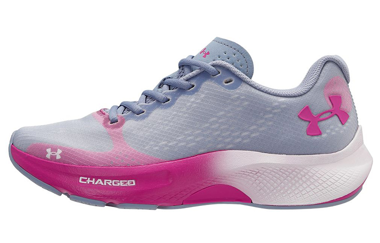 (Women) Under Armour Charged Pulse 'Grey Pink' 3024673-400