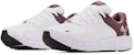 (W) Under Armour Charged Pursuit 2 Logo Besar Berbintik 'Putih Ash Plum' 3025244-101