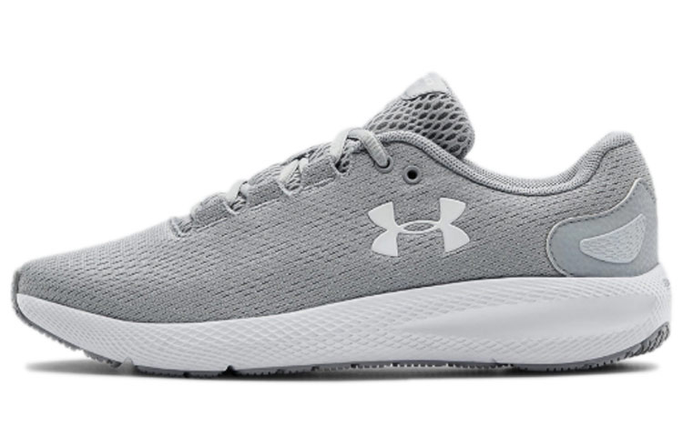 (Women) Under Armour Charged Pursuit 2 Sports Shoes Gray/White 3022604-101