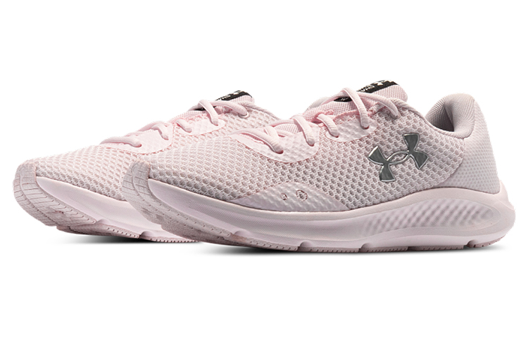 Lookbook (W) Under Armour Charged Pursuit 3 Metallic 'Merah Jambu Muda' 3025847-600