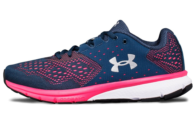 (W) UA Charged Rebel 'Blue Pink'