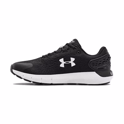 (W) UA Charged Rogue 2 Sports Shoes Black/White