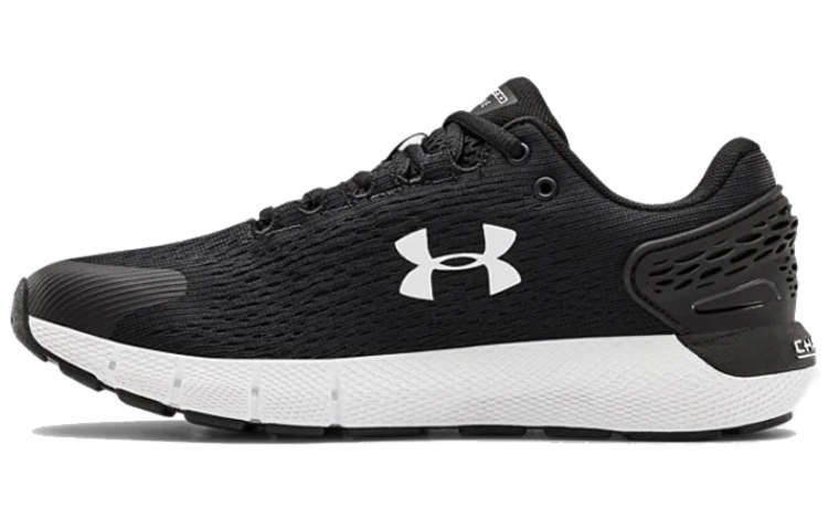 (Women) Under Armour Charged Rogue 2 Sports Shoes Black/White 3023335-003