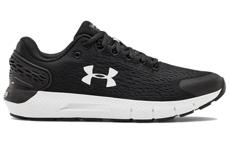 (W) UA Charged Rogue 2 Sports Shoes Black/White 圖 2