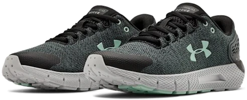 Lookbook Under Armour Charged Rogue 2 Twist 短距離 低筒 跑鞋 女款 灰綠
