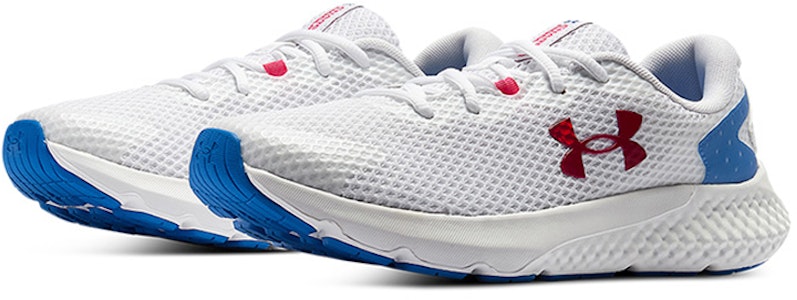 (W) Under Armour Charged Rogue 3 'Putih Biru' 3025756-101 Lookbook (W) Under Armour Charged Rogue 3 'Putih Biru' 3025756-101