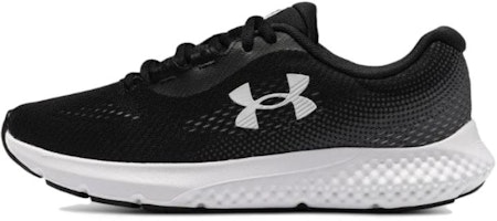 (Women) Under Armour Charged Rogue 4 'Black White' 3027005-001 (Women) Under Armour Charged Rogue 4 'Black White' 3027005-001